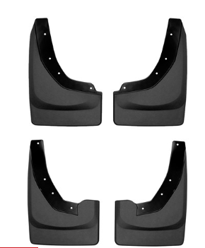 10134/120134 - WeatherTech MudFlaps No Drill Set Front & Rear - Fits 2023 Ford F150